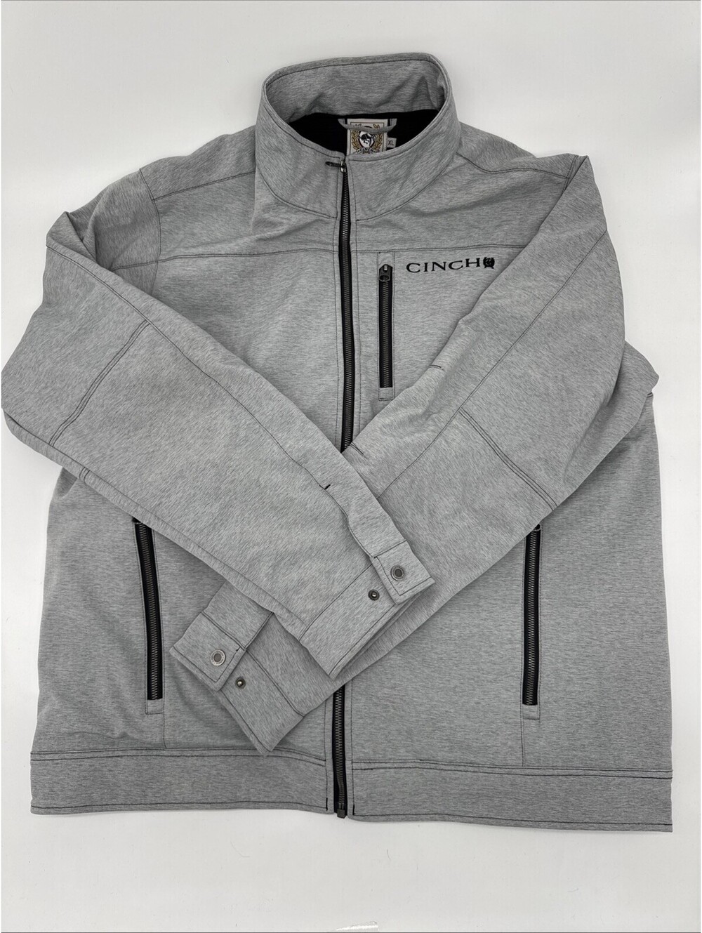 Cinch Men's Concealed Carry Jacket Heather Grey Size XL Excellent Condition
